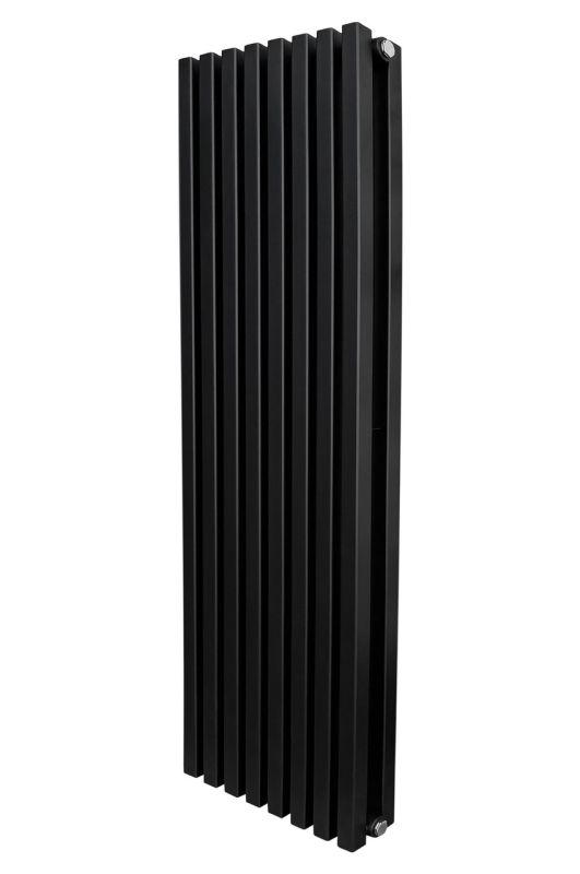 Вертикальный дизайнерский радиатор отопления ARTTIDESIGN Ancona II 8/1300/368 чорний матовый Вертикальный дизайнерский радиатор отопления ARTTIDESIGN Ancona II 8/1300/368 чорний матовый
