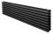 Горизонтальный дизайнерский радиатор отопления ARTTIDESIGN Ancona ІІ G 8/368/1300 чорний матовий Горизонтальный дизайнерский радиатор отопления ARTTIDESIGN Ancona ІІ G 8/368/1300 чорний матовий