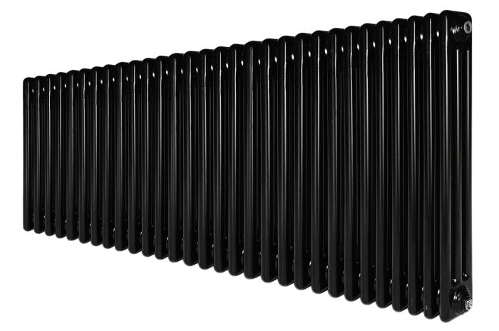 Горизонтальный дизайнерский радиатор отопления ARTTIDESIGN Bari III G 30/600/1370/50 черый матовий Горизонтальный дизайнерский радиатор отопления ARTTIDESIGN Bari III G 30/600/1370/50 черый матовий
