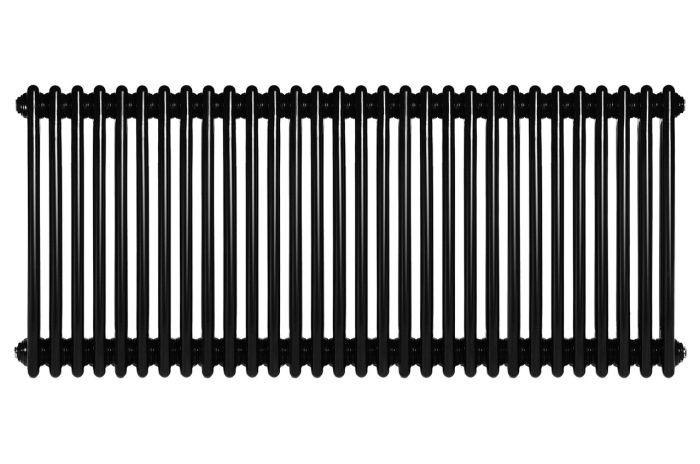 Горизонтальный дизайнерский радиатор отопления ARTTIDESIGN Bari III G 30/600/1370/50 черый матовий Горизонтальный дизайнерский радиатор отопления ARTTIDESIGN Bari III G 30/600/1370/50 черый матовий