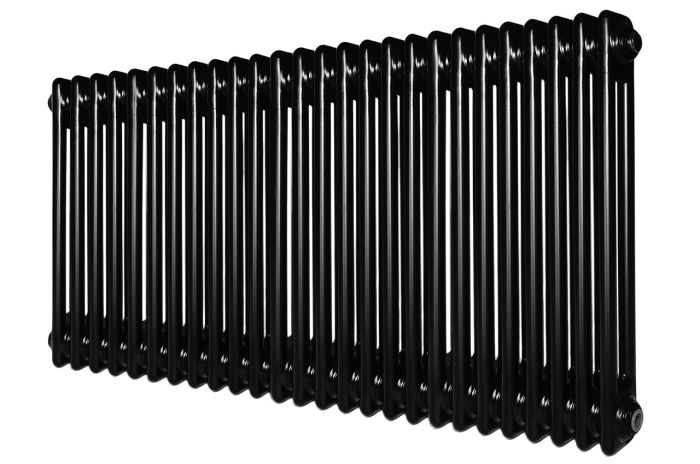 Горизонтальный дизайнерский радиатор отопления ARTTIDESIGN Bari II G 26/500/1190 черный матовий Горизонтальный дизайнерский радиатор отопления ARTTIDESIGN Bari II G 26/500/1190 черный матовий