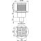 Трап зливний Alca Plast APV32(прям) 105x105/50мм SMART-гідрозатвор Трап зливний Alca Plast APV32(прям) 105x105/50мм SMART-гідрозатвор