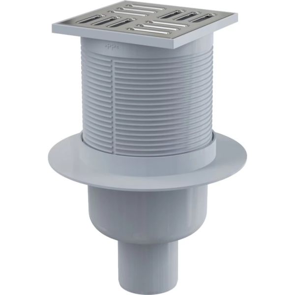 Трап зливний Alca Plast APV32(прям) 105x105/50мм SMART-гідрозатвор Трап зливний Alca Plast APV32(прям) 105x105/50мм SMART-гідрозатвор