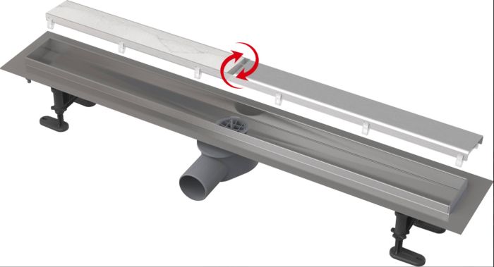 Трап душовий (жолоб) Alca Plast APZ13-DOUBLE9 Трап душовий (жолоб) Alca Plast APZ13-DOUBLE9