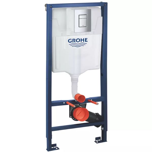 Інсталяція GROHE Rapid SL + кнопка Skate Cosmopolitan (38772001+38732000) Інсталяція GROHE Rapid SL + кнопка Skate Cosmopolitan (38772001+38732000)