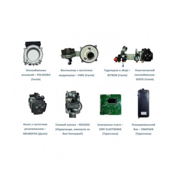 Котел Hi-Therm VITA CONDENSE 23kW 2-контур конденсаційний