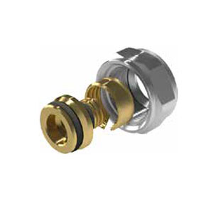 З'єднувач латунний конусний з внутрішнім різьбленням KAN-therm UltraLine - 14 G3/4" З'єднувач латунний конусний з внутрішнім різьбленням KAN-therm UltraLine - 14 G3/4"