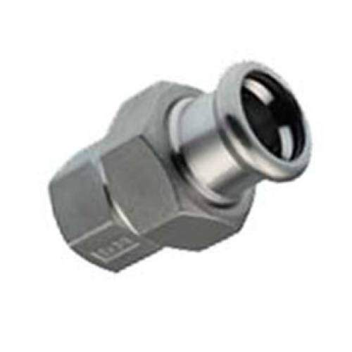 З'єднувач роз'ємний з внутрішньою різьбою press 35x1"1/4 KAN-therm Inox З'єднувач роз'ємний з внутрішньою різьбою press 35x1"1/4 KAN-therm Inox