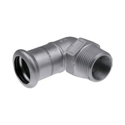 Inox відвід з зовнішнью різьбою press 54хR2 KAN-therm Inox Inox відвід з зовнішнью різьбою press 54хR2 KAN-therm Inox