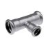 Inox трійник редукційний press 108 x 42 x 108 KAN-therm Inox Inox трійник редукційний press 108 x 42 x 108 KAN-therm Inox