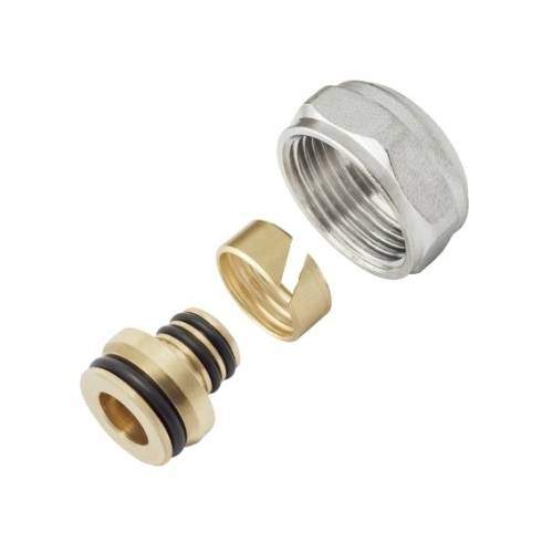 З'єднувач латунний конусний для багатошарових труб 16 G1/2" KAN-therm З'єднувач латунний конусний для багатошарових труб 16 G1/2" KAN-therm