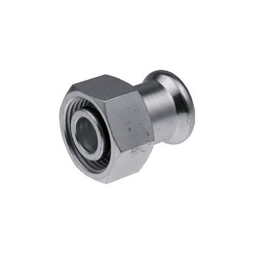 Steel соединитель с накидной гайкой press (для радиаторов VK) 18*G? KAN-therm Steel Steel соединитель с накидной гайкой press (для радиаторов VK) 18*G? KAN-therm Steel