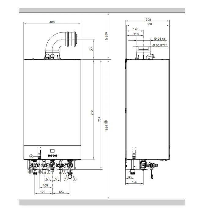 Viessmann Vitodens classic 25кВт 2-конт котел конденсац газовий BPKB-25 (3205004) Viessmann Vitodens classic 25кВт 2-конт котел конденсац газовий BPKB-25 (3205004)