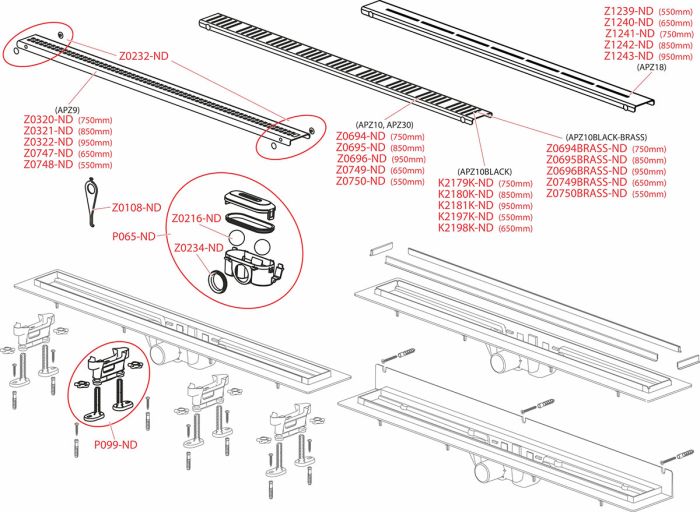 Трап душовий (жолоб) Alca Plast APZ9 Simple Трап душовий (жолоб) Alca Plast APZ9 Simple