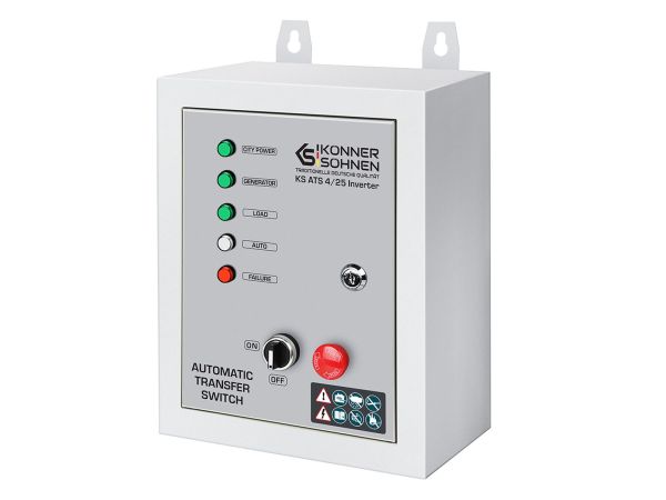 Блок автоматичного введення резерву Konner & Sohnen KS ATS 4/25 Inverter Блок автоматичного введення резерву Konner & Sohnen KS ATS 4/25 Inverter