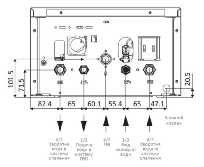 Котел Hi-Therm OPTIMUS PRO DC-24U турбо 2-контур газовий Котел Hi-Therm OPTIMUS PRO DC-24U турбо 2-контур газовий