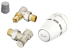 Danfoss Підключення радіатора кутове, комплект, Regus RA-FN+RLV-S (015G5301)
