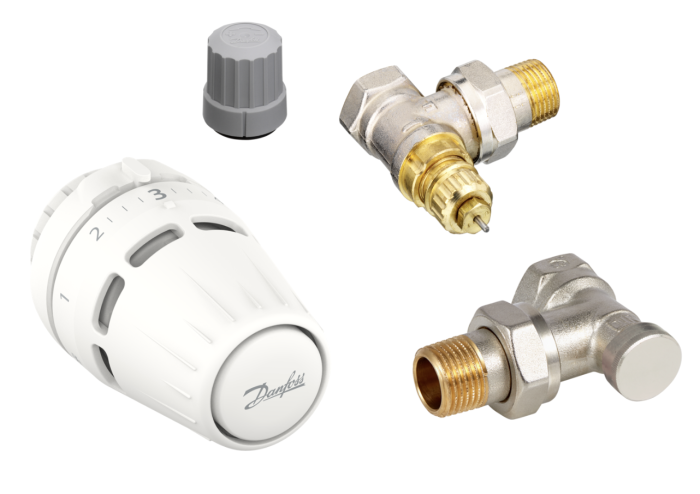 Danfoss Підключення радіатора кутове, комплект, Regus RA-FN+RLV-S (015G5301) Danfoss Підключення радіатора кутове, комплект, Regus RA-FN+RLV-S (015G5301)