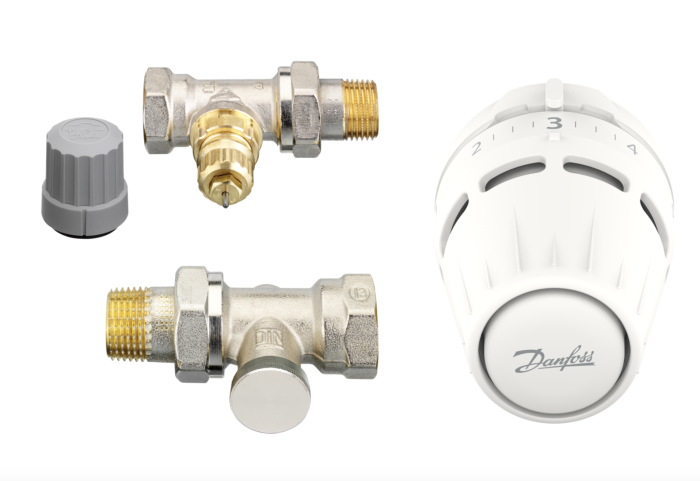 Danfoss Підключення радіатора пряме,  комплект, Regus RA-FN+RLV-S (015G5302) Danfoss Підключення радіатора пряме,  комплект, Regus RA-FN+RLV-S (015G5302)