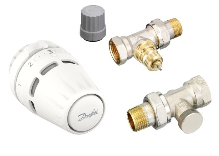 Danfoss Підключення радіатора пряме,  комплект, Regus RA-FN+RLV-S (015G5302) Danfoss Підключення радіатора пряме,  комплект, Regus RA-FN+RLV-S (015G5302)