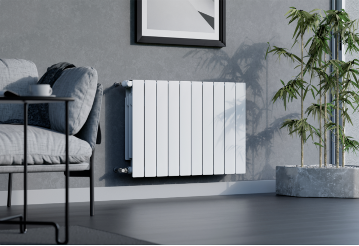 Радіатор WHITE дизайн KFA Armatura ADR 500/10 алюміній (763-100-44) Радіатор WHITE дизайн KFA Armatura ADR 500/10 алюміній (763-100-44)