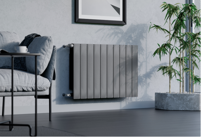 Радіатор GRAPHITE дизайн KFA Armatura ADR 500/10 алюміній (777-100-61) Радіатор GRAPHITE дизайн KFA Armatura ADR 500/10 алюміній (777-100-61)