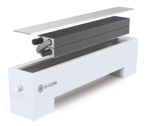 Конвектор підлога U-CON NEK2-245x180 Природня конвекц  Конвектор підлога U-CON NEK2-245x180 Природня конвекц
