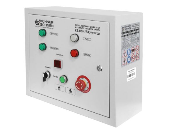 Блок автоматичного введення резерву Konner & Sohnen KS ATS 4/63D-Inverter Блок автоматичного введення резерву Konner & Sohnen KS ATS 4/63D-Inverter