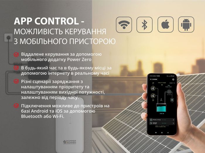 Мікроінвертор Konner & Sohnen KS MI800W Мікроінвертор Konner & Sohnen KS MI800W