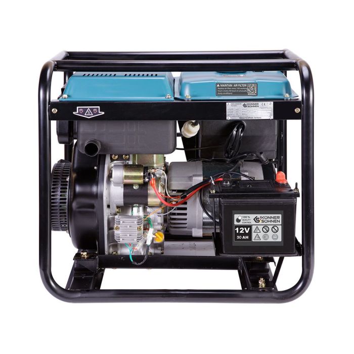 Дизельний генератор 7,5 кВт Konner & Sohnen KS 9100HDE-1/3 ATSR (EURO V) Дизельний генератор 7,5 кВт Konner & Sohnen KS 9100HDE-1/3 ATSR (EURO V)