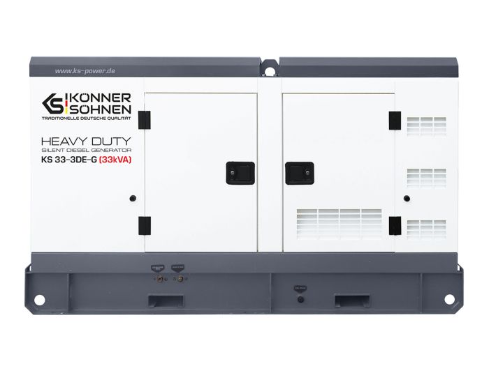 Дизельна трифазна електростанція 33 кВА Konner & Sohnen KS 33-3DE-G Дизельна трифазна електростанція 33 кВА Konner & Sohnen KS 33-3DE-G