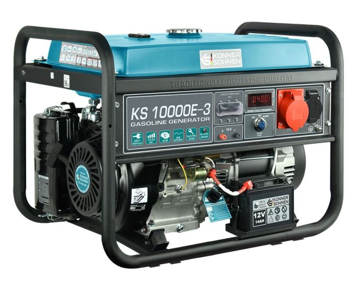 Бензиновий генератор 8 кВт Konner & Sohnen KS 10000E-3 Бензиновий генератор 8 кВт Konner & Sohnen KS 10000E-3