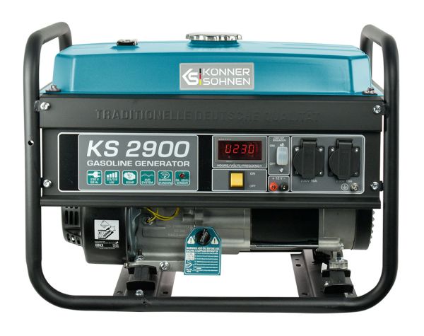 Бензиновий генератор 2,9 кВт Konner & Sohnen KS 2900 Бензиновий генератор 2,9 кВт Konner & Sohnen KS 2900