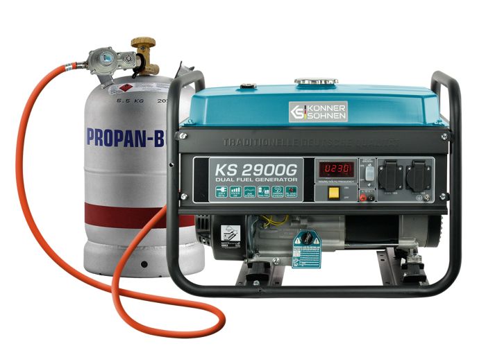 Газобензиновий генератор 2.9 кВт Konner & Sohnen KS 2900G Газобензиновий генератор 2.9 кВт Konner & Sohnen KS 2900G