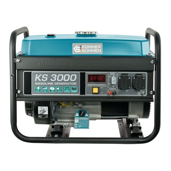 Бензиновий генератор 3 кВт Konner & Sohnen KS 3000 Бензиновий генератор 3 кВт Konner & Sohnen KS 3000