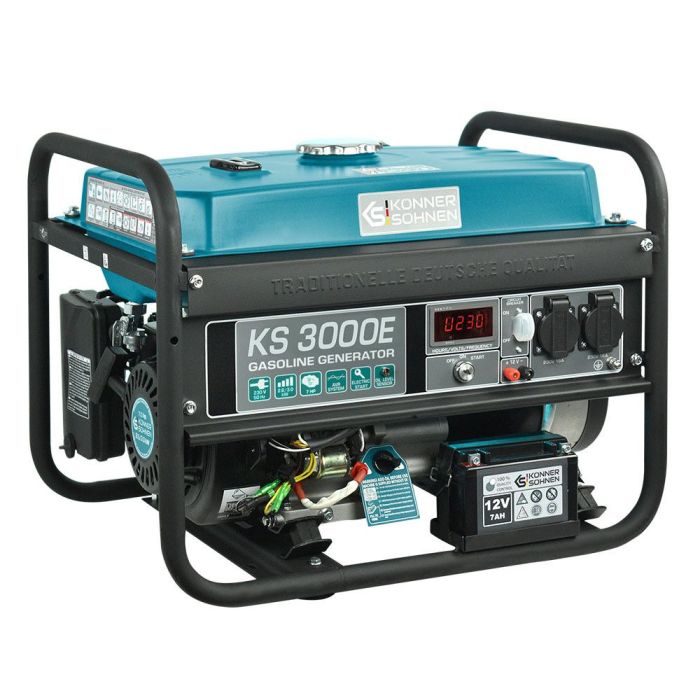Бензиновий генератор 3 кВт Konner & Sohnen KS 3000E Бензиновий генератор 3 кВт Konner & Sohnen KS 3000E