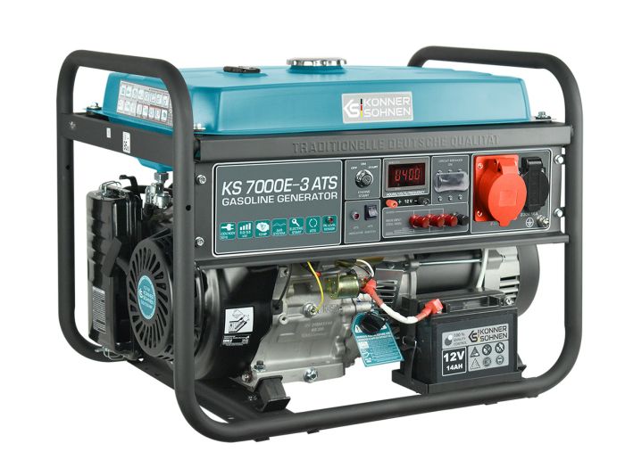 Бензиновий генератор 5,5 кВт Konner&Sohnen KS 7000E-3 ATS Бензиновий генератор 5,5 кВт Konner&Sohnen KS 7000E-3 ATS