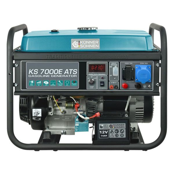 Бензиновий генератор 5,5 кВт Konner & Sohnen KS 7000E ATS Бензиновий генератор 5,5 кВт Konner & Sohnen KS 7000E ATS