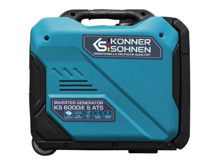 Інверторний генератор 5,5 кВт Konner & Sohnen KS 6000iES ATS