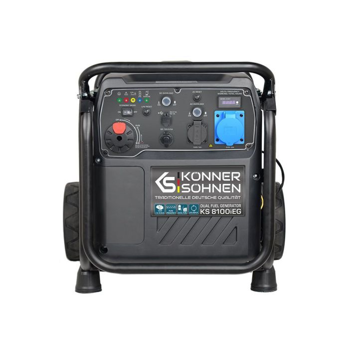 Інверторний газобензиновий генератор 8 кВт Konner & Sohnen KS 8100iEG Інверторний газобензиновий генератор 8 кВт Konner & Sohnen KS 8100iEG