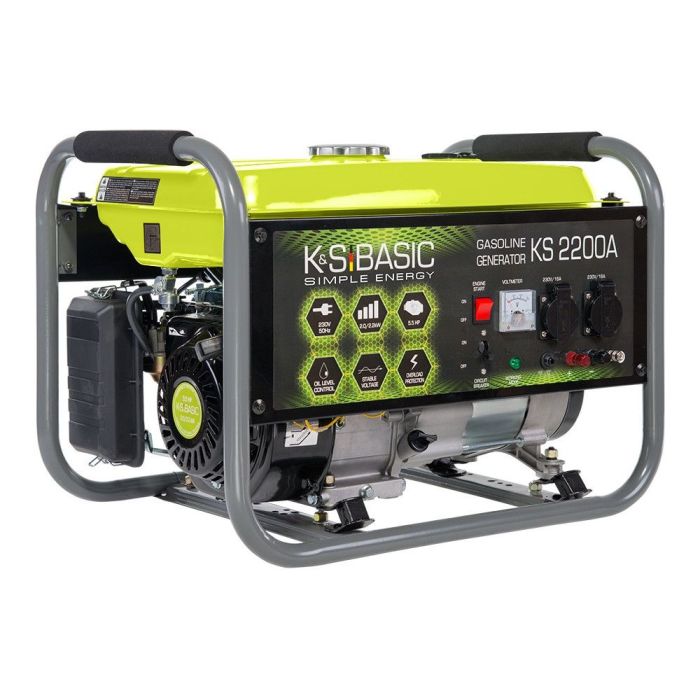 Бензиновий генератор 2,2 кВт Konner & Sohnen BASIC KSB 2200A Бензиновий генератор 2,2 кВт Konner & Sohnen BASIC KSB 2200A