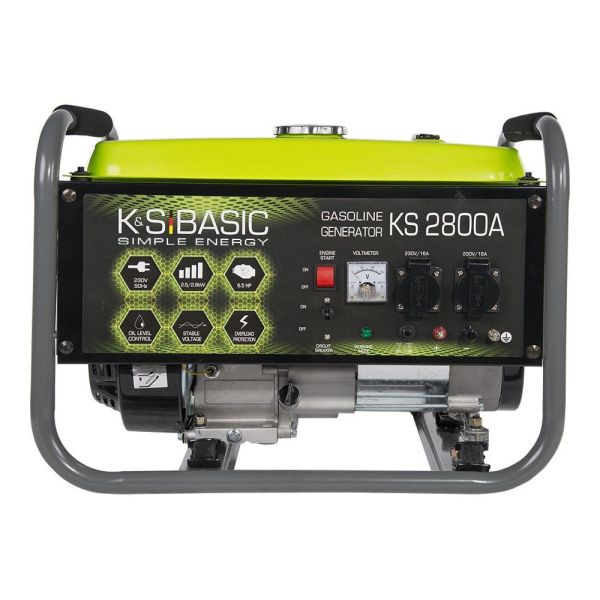 Бензиновий генератор 2,8 кВт Konner & Sohnen BASIC KSB 2800A Бензиновий генератор 2,8 кВт Konner & Sohnen BASIC KSB 2800A