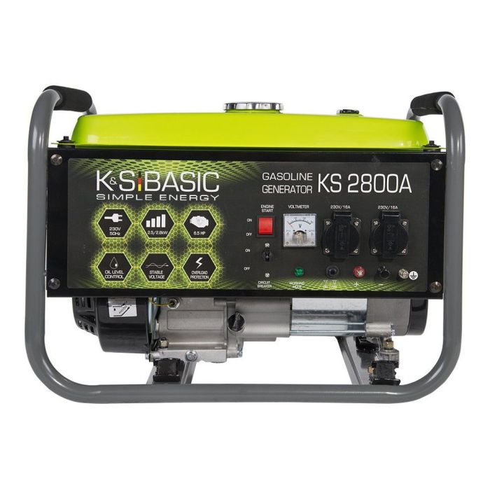 Бензиновий генератор 2,8 кВт Konner & Sohnen BASIC KSB 2800A Бензиновий генератор 2,8 кВт Konner & Sohnen BASIC KSB 2800A
