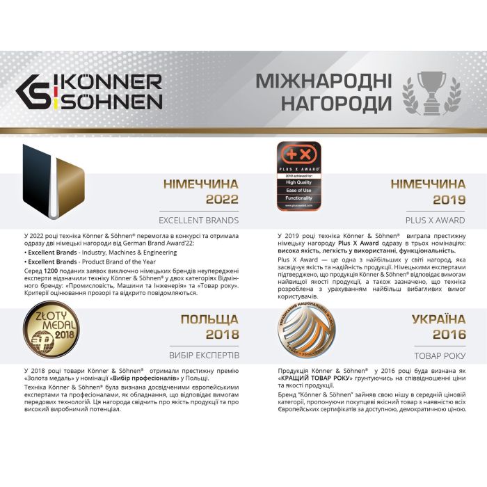 Дизельна однофазна електростанція 17.6 кВА Konner & Sohnen KS 18-1XM Дизельна однофазна електростанція 17.6 кВА Konner & Sohnen KS 18-1XM
